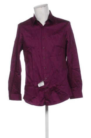 Męska koszula Angelo Litrico, Rozmiar M, Kolor Fioletowy, Cena 126,43 zł