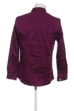 Męska koszula Angelo Litrico, Rozmiar M, Kolor Fioletowy, Cena 126,43 zł