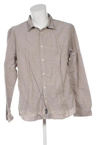 Herrenhemd Angelo Litrico, Größe XXL, Farbe Beige, Preis 15,00 €