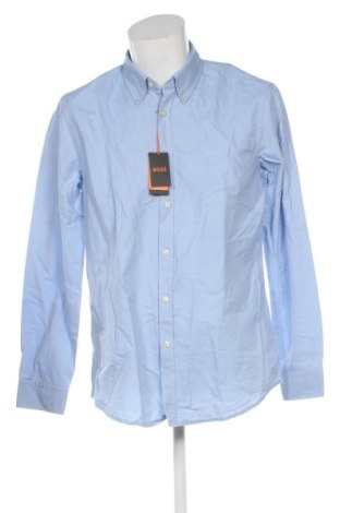 Cămașă de bărbați BOSS, Mărime L, Culoare Albastru, Preț 604,99 Lei