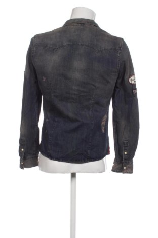 Herrenhemd Bershka, Größe S, Farbe Blau, Preis 24,00 €