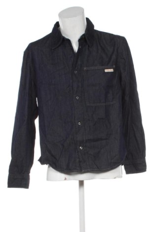 Męska koszula Calvin Klein, Rozmiar M, Kolor Niebieski, Cena 423,99 zł