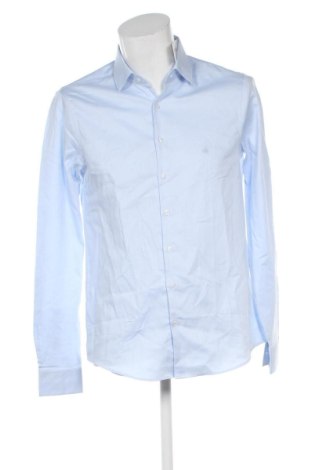 Cămașă de bărbați Calvin Klein, Mărime M, Culoare Albastru, Preț 579,99 Lei