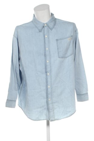 Мъжка риза Calvin Klein Jeans, Размер M, Цвят Син, Цена 30,16 €, #135845291
