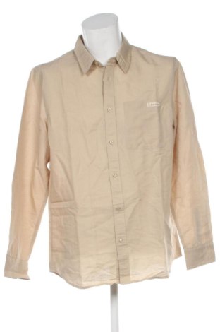 Herrenhemd Calvin Klein Jeans, Größe XL, Farbe Beige, Preis 112,99 €
