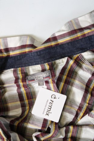 Ανδρικό πουκάμισο Cotton&silk, Μέγεθος M, Χρώμα Πολύχρωμο, Τιμή 7,99 €