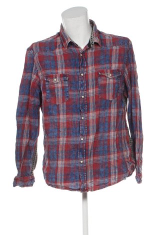 Ανδρικό πουκάμισο Desigual, Μέγεθος XXL, Χρώμα Πολύχρωμο, Τιμή 18,99 €