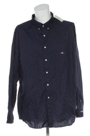 Ανδρικό πουκάμισο Gant, Μέγεθος 4XL, Χρώμα Μπλέ, Τιμή 89,99 €
