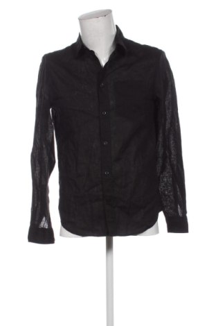 Cămașă de bărbați H&M, Mărime S, Culoare Negru, Preț 125,12 Lei