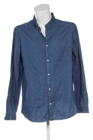Ανδρικό πουκάμισο H&M, Μέγεθος XL, Χρώμα Μπλέ, Τιμή 5,99 €