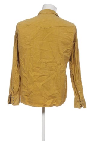 Ανδρικό πουκάμισο H&M L.O.G.G., Μέγεθος L, Χρώμα Κίτρινο, Τιμή 16,00 €