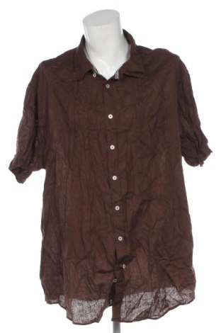 Ανδρικό πουκάμισο JP, Μέγεθος 5XL, Χρώμα Καφέ, Τιμή 9,99 €
