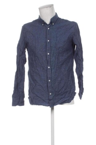 Ανδρικό πουκάμισο Jack & Jones, Μέγεθος XL, Χρώμα Μπλέ, Τιμή 9,99 €