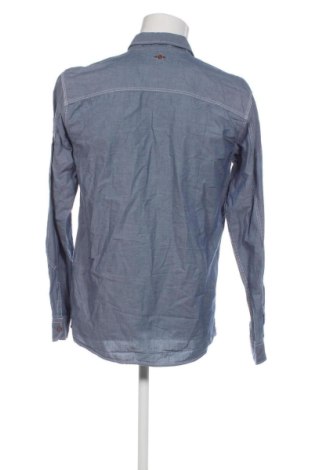 Ανδρικό πουκάμισο Jack & Jones, Μέγεθος L, Χρώμα Μπλέ, Τιμή 10,99 €