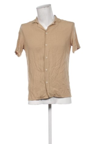 Ανδρικό πουκάμισο LC Waikiki, Μέγεθος S, Χρώμα  Μπέζ, Τιμή 15,00 €