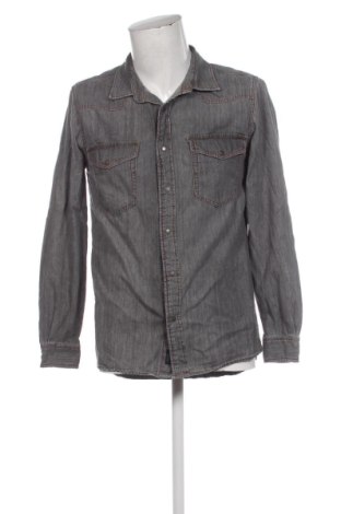 Ανδρικό πουκάμισο Mango, Μέγεθος M, Χρώμα Γκρί, Τιμή 17,00 €