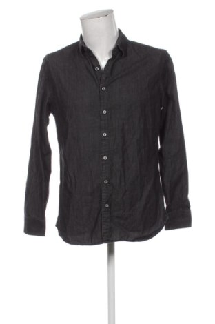 Herrenhemd Mango, Größe M, Farbe Schwarz, Preis 17,39 €