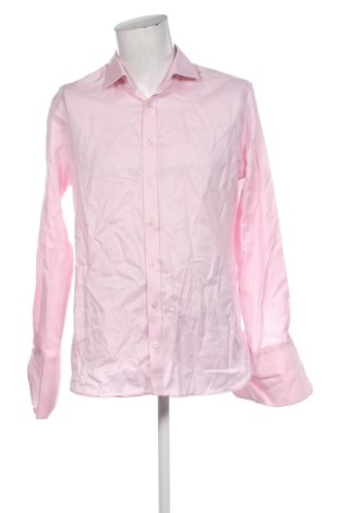 Ανδρικό πουκάμισο Marks & Spencer, Μέγεθος L, Χρώμα Ρόζ , Τιμή 13,79 €