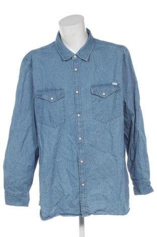 Cămașă de bărbați Mustang, Mărime 3XL, Culoare Albastru, Preț 195,99 Lei