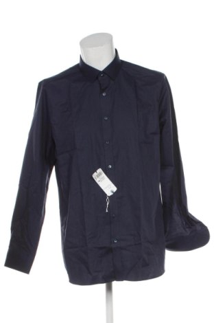 Ανδρικό πουκάμισο Olymp, Μέγεθος XL, Χρώμα Μπλέ, Τιμή 75,99 €