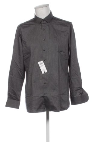 Ανδρικό πουκάμισο Olymp, Μέγεθος XL, Χρώμα Μαύρο, Τιμή 75,99 €