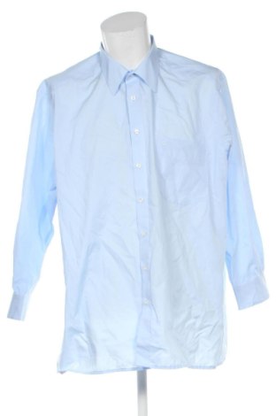 Ανδρικό πουκάμισο Olymp, Μέγεθος 4XL, Χρώμα Μπλέ, Τιμή 14,99 €