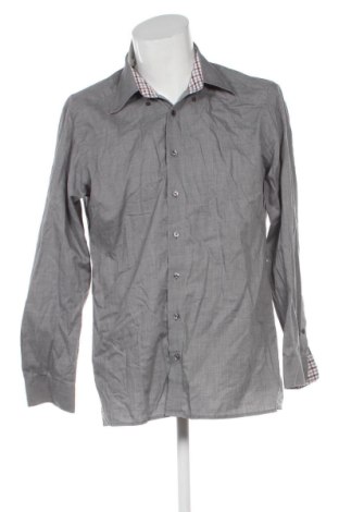 Ανδρικό πουκάμισο Olymp, Μέγεθος L, Χρώμα Γκρί, Τιμή 19,99 €