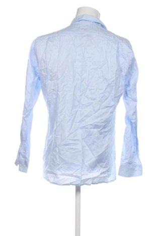 Ανδρικό πουκάμισο Olymp, Μέγεθος L, Χρώμα Μπλέ, Τιμή 19,99 €
