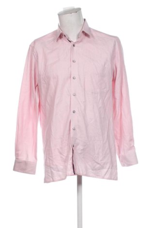 Ανδρικό πουκάμισο Olymp, Μέγεθος L, Χρώμα Ρόζ , Τιμή 19,99 €