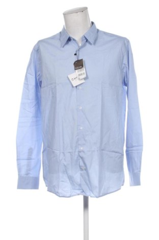 Ανδρικό πουκάμισο Piazza Italia, Μέγεθος XXL, Χρώμα Μπλέ, Τιμή 28,99 €