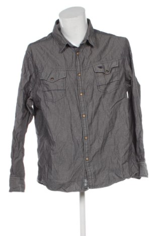 Ανδρικό πουκάμισο Riley, Μέγεθος 3XL, Χρώμα Γκρί, Τιμή 9,99 €