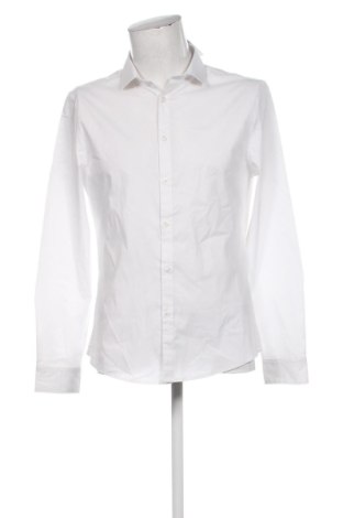 Ανδρικό πουκάμισο Smog, Μέγεθος L, Χρώμα Λευκό, Τιμή 8,01 €