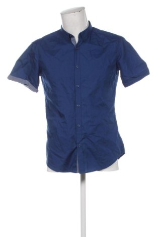 Ανδρικό πουκάμισο Smog, Μέγεθος M, Χρώμα Μπλέ, Τιμή 15,00 €