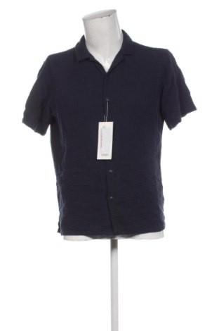 Herrenhemd Smog, Größe M, Farbe Blau, Preis 24,00 €