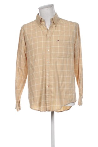 Cămașă de bărbați Tommy Hilfiger, Mărime L, Culoare Bej, Preț 162,99 Lei