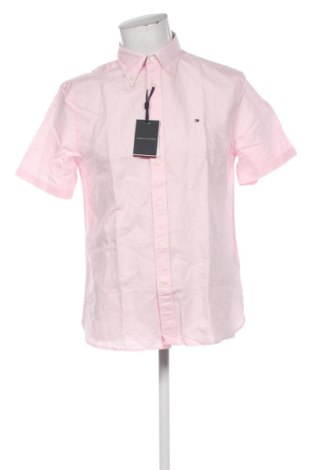 Cămașă de bărbați Tommy Hilfiger, Mărime L, Culoare Roz, Preț 264,99 Lei, #135829052