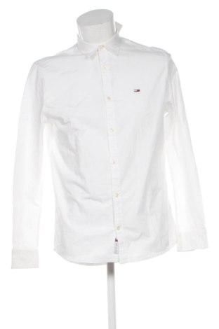 Мъжка риза Tommy Jeans, Размер M, Цвят Бял, Цена 57,77 €