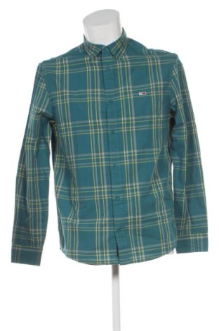 Herrenhemd Tommy Jeans, Größe M, Farbe Mehrfarbig, Preis 83,99 €