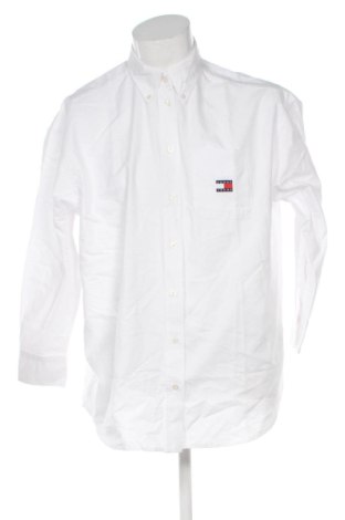 Cămașă de bărbați Tommy Jeans, Mărime S, Culoare Alb, Preț 393,99 Lei