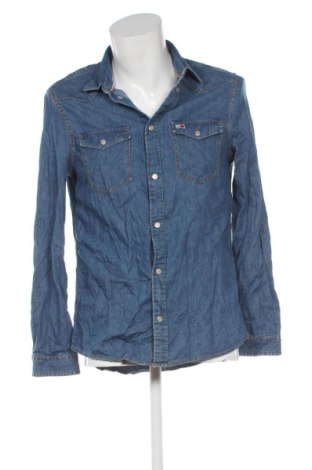 Cămașă de bărbați Tommy Jeans, Mărime M, Culoare Albastru, Preț 126,99 Lei
