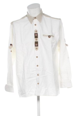 Herrenhemd Turi Landhaus, Größe L, Farbe Ecru, Preis 17,00 €
