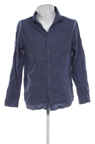 Ανδρικό πουκάμισο Unbranded, Μέγεθος L, Χρώμα Μπλέ, Τιμή 17,99 €