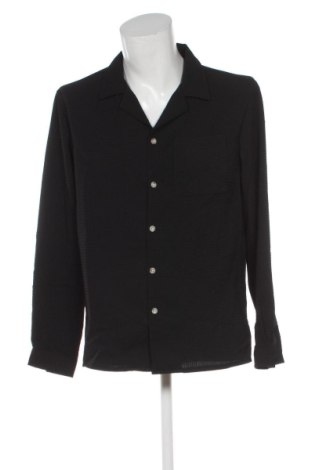 Ανδρικό πουκάμισο Unbranded, Μέγεθος M, Χρώμα Μαύρο, Τιμή 13,99 €