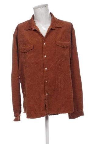 Ανδρικό πουκάμισο Unbranded, Μέγεθος XXL, Χρώμα Καφέ, Τιμή 9,99 €
