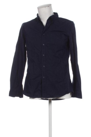 Herrenhemd Uniqlo, Größe M, Farbe Blau, Preis 17,39 €