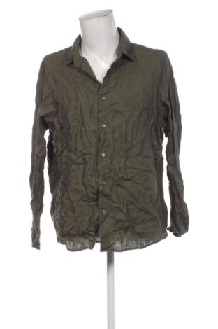 Męska koszula Uniqlo, Rozmiar XXL, Kolor Zielony, Cena 91,99 zł