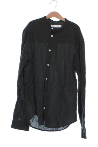 Cămașă de bărbați Zara, Mărime S, Culoare Verde, Preț 107,99 Lei