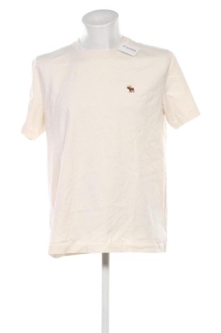 Мъжка тениска Abercrombie & Fitch, Размер XL, Цвят Екрю, Цена 17,89 €