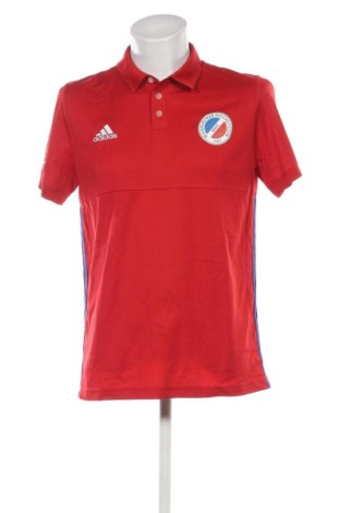 Ανδρικό t-shirt Adidas, Μέγεθος L, Χρώμα Κόκκινο, Τιμή 36,99 €