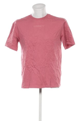 Ανδρικό t-shirt Adidas, Μέγεθος L, Χρώμα Σάπιο μήλο, Τιμή 18,99 €